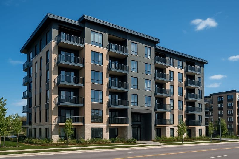 تصميم وإشراف على مجمعات سكنية وتجارية