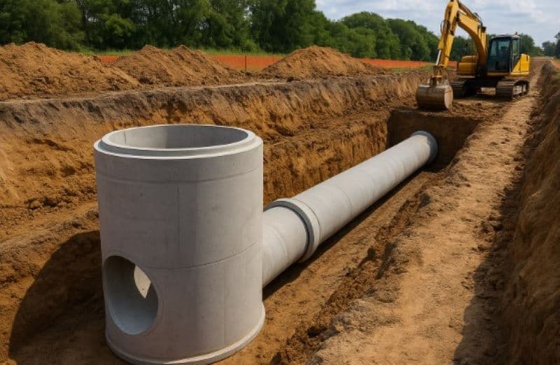 تطوير شبكة الصرف الصحي